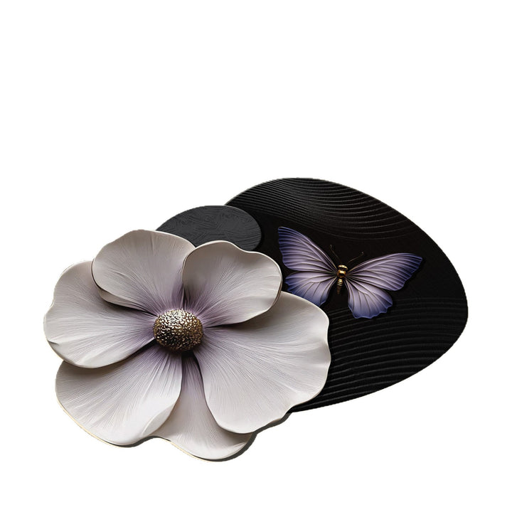 Artistic Floral Area Mat Kalsten
