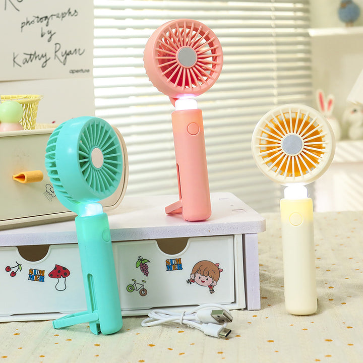 Portable handheld fan with LED light function Kalsten