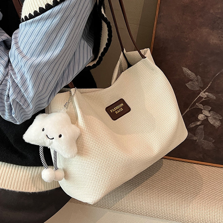 Textured Tote Bag