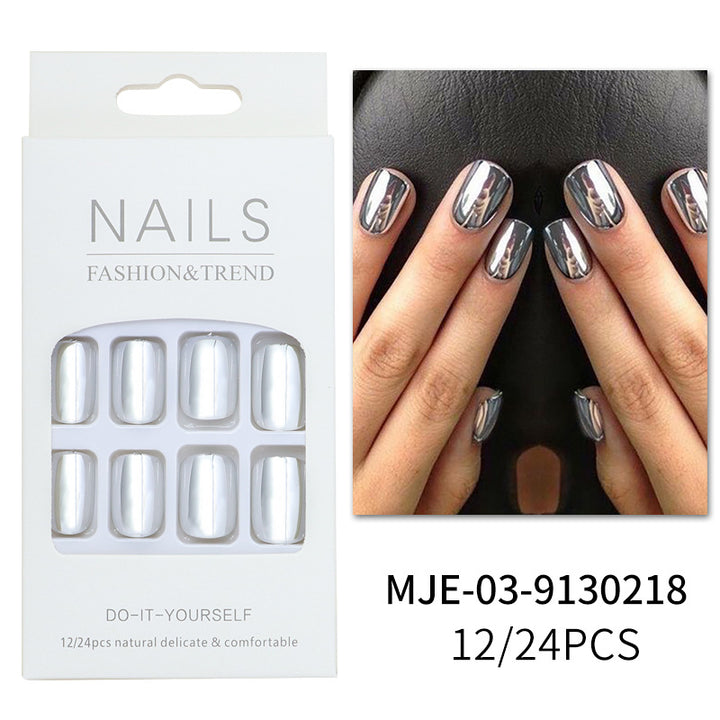 DIY Press-On Nail Set with Elegant Natural Finish Kalsten