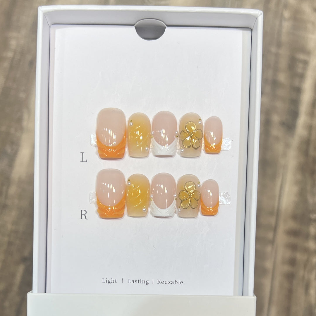 Reusable Press-On Nail Set Kalsten