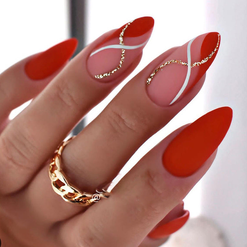 Premium Artificial Nails with Exquisite Design Kalsten