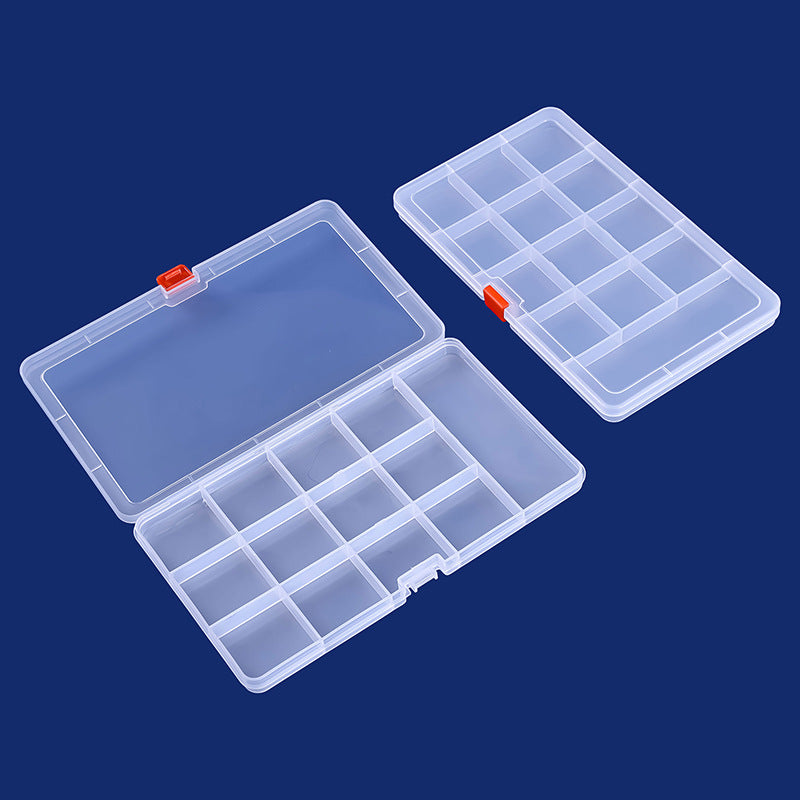 Plastic Multi-Grid Craft Storage Box Kalsten
