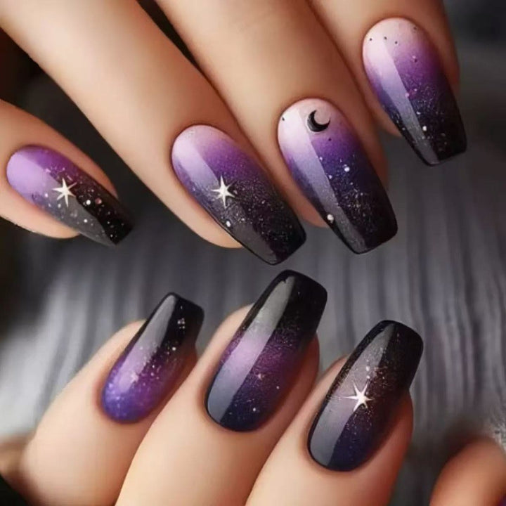Artificial Nail Set with Cheerful Spring Design Kalsten