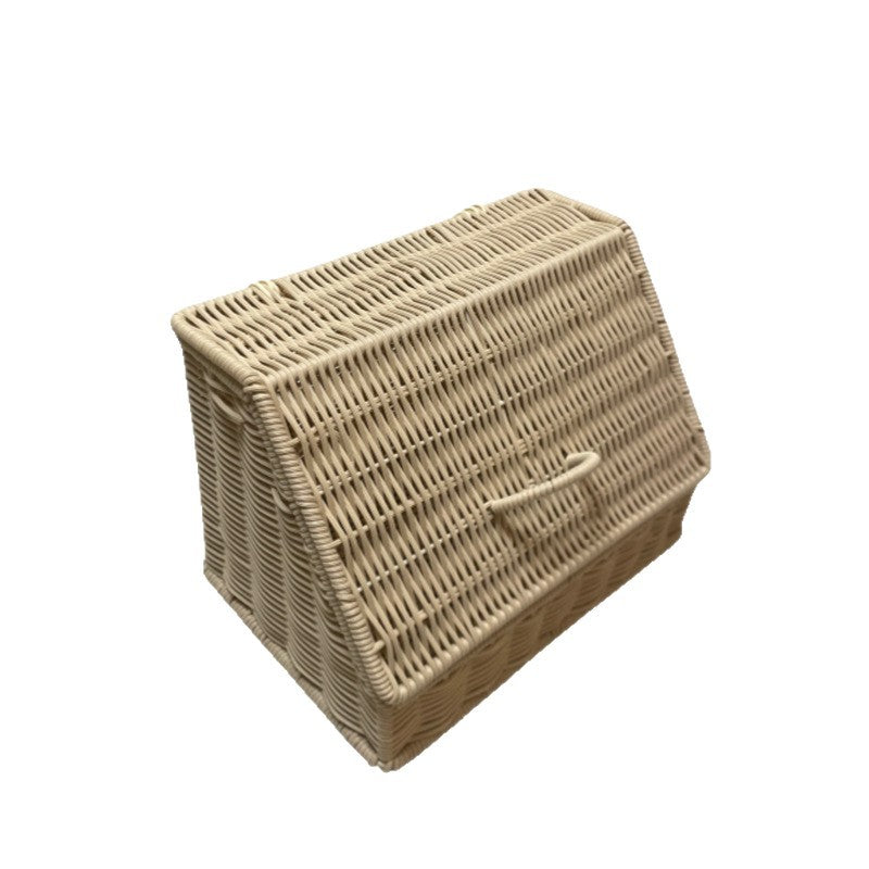 Handcrafted Decorative Woven Storage Chest Kalsten