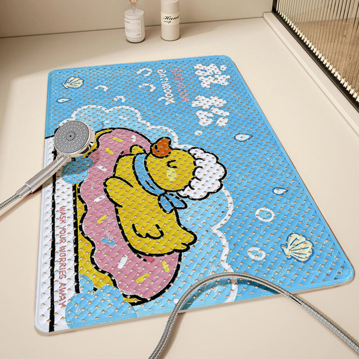 Fun-Themed Bathroom Mat