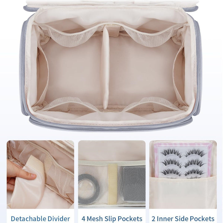 Cosmetic Storage Bag with Removable Compartments Kalsten