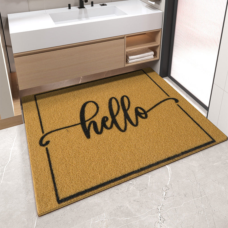 Decorative Stripe Pattern Bath Mat Kalsten