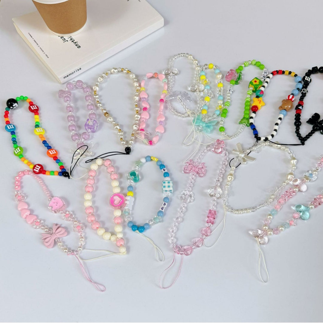 Heart-Shaped Beaded Eyewear Chain Kalsten
