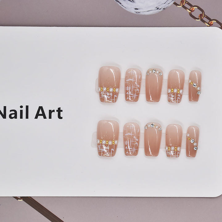 Elegant Press-On Nail Set Kalsten