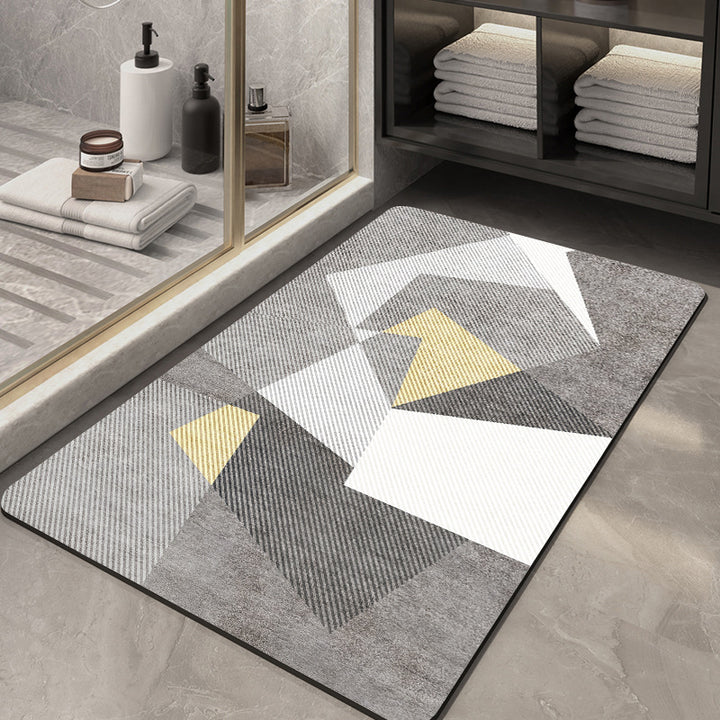 Stylish Modern Bathroom Mat Kalsten