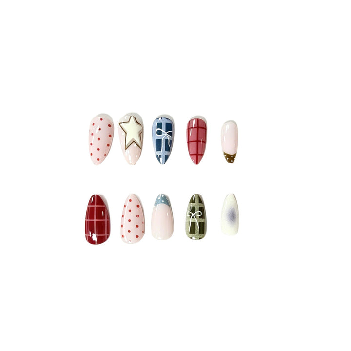 Artistic Themed Nail Extensions Kalsten
