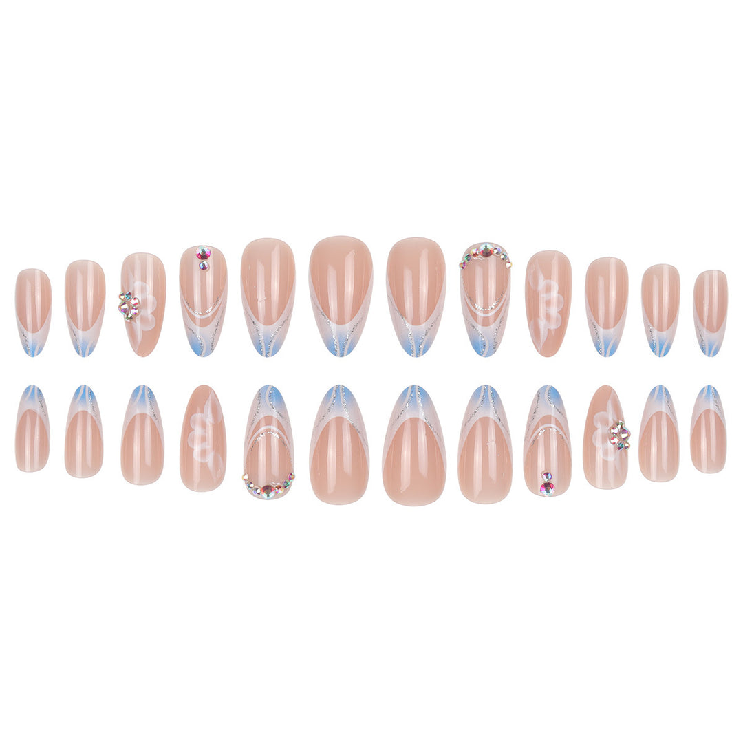 Stylish Floral Dream Press-On Nails Kalsten