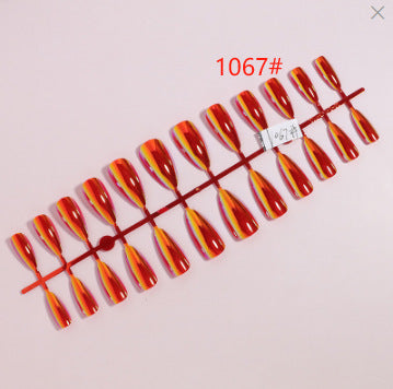 Artistic Gradient Press-On Nails Kalsten