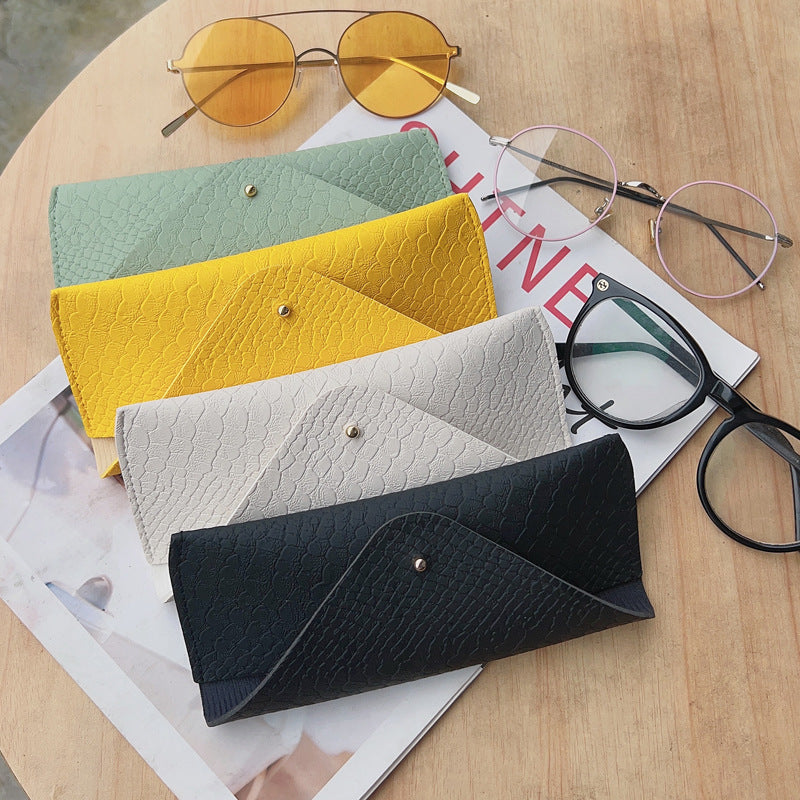 Textured Leather Eyewear Case Kalsten