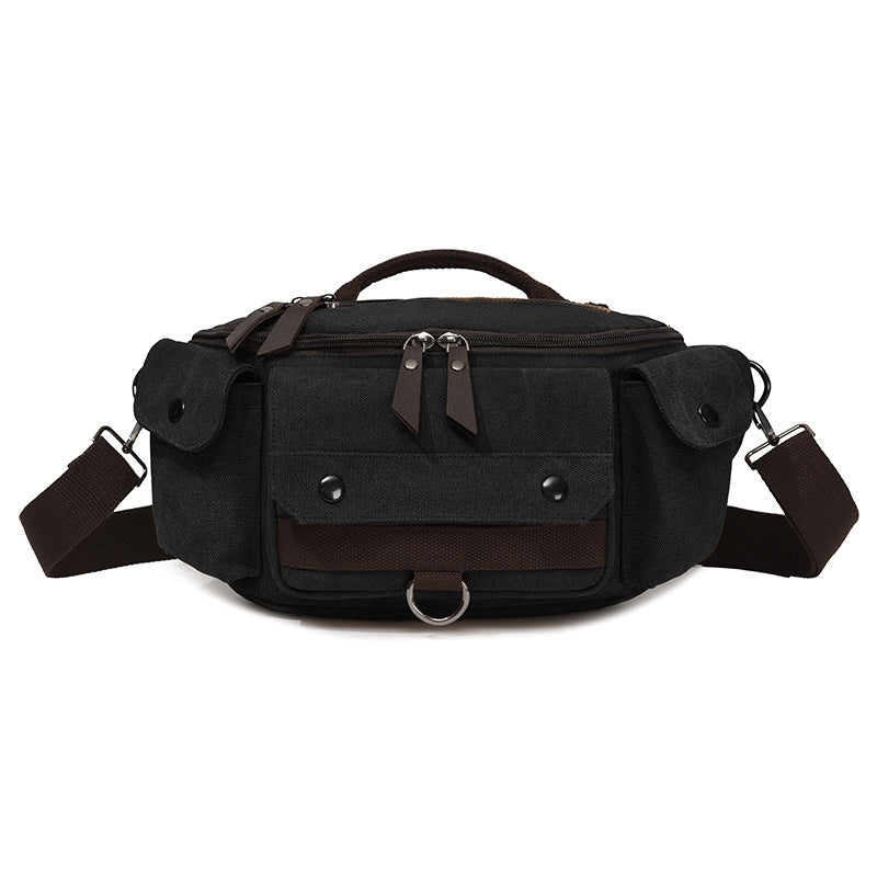 Durable Canvas Utility Crossbody Bag Kalsten
