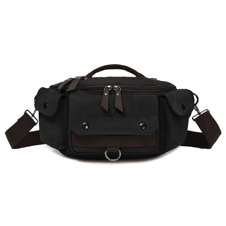 Durable Canvas Utility Crossbody Bag Kalsten