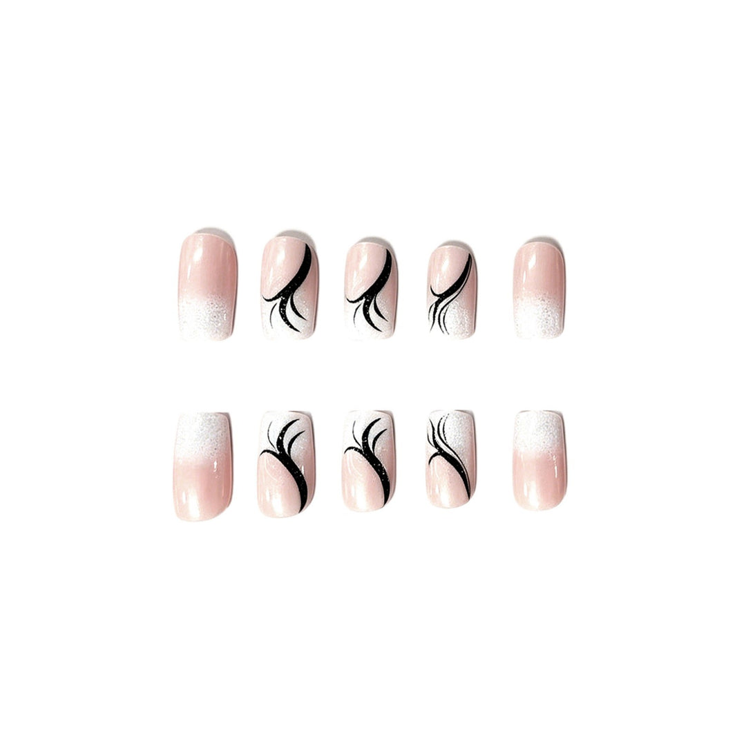 Elegant French Tip Acrylic Nail Enhancements Kalsten 1789915459