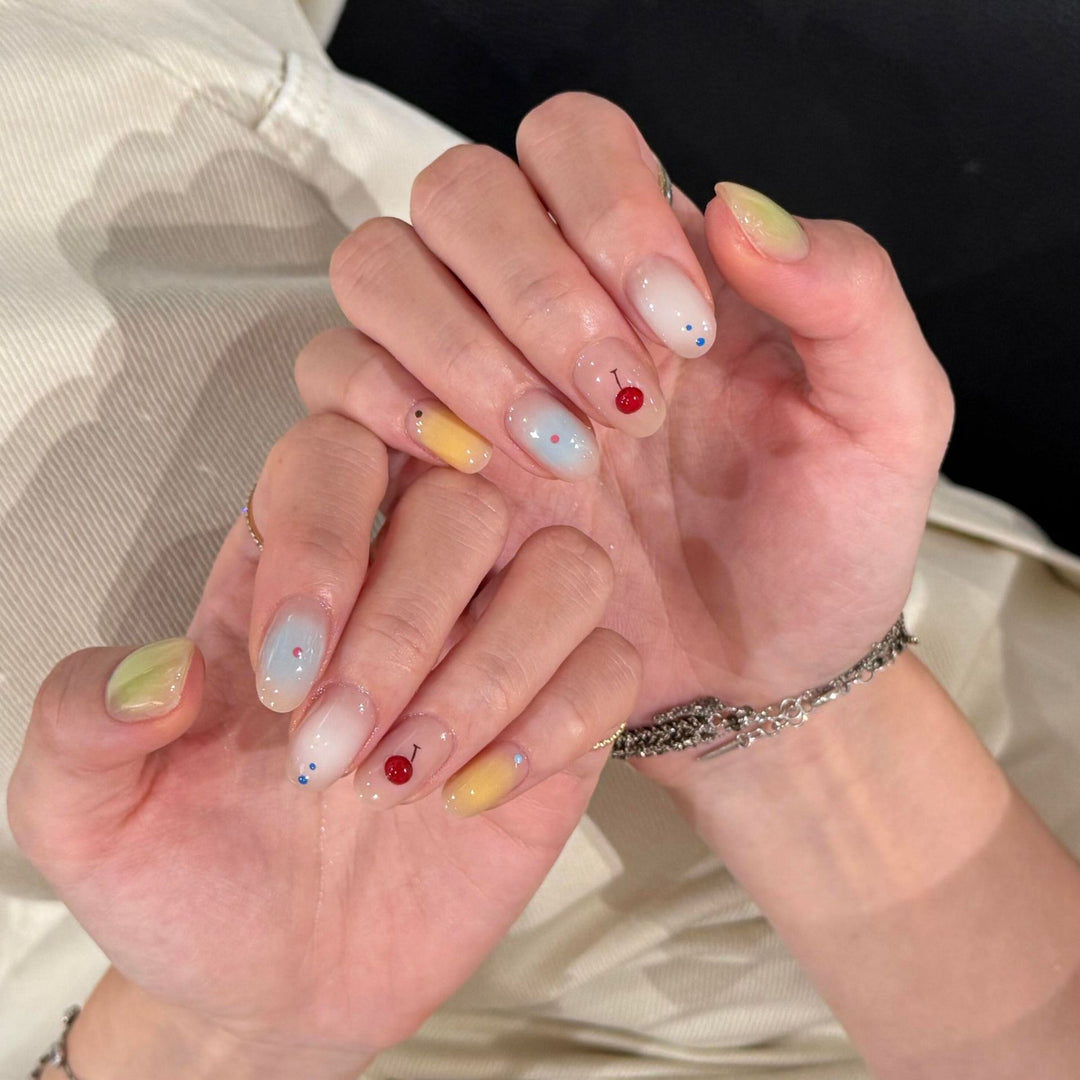 Art Nail Design with Cheerful Fruit Motif Kalsten