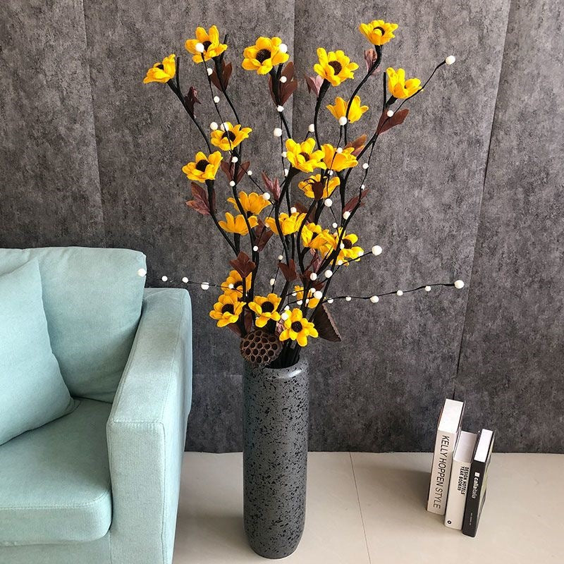 Lifelike Decorative Floral Arrangement