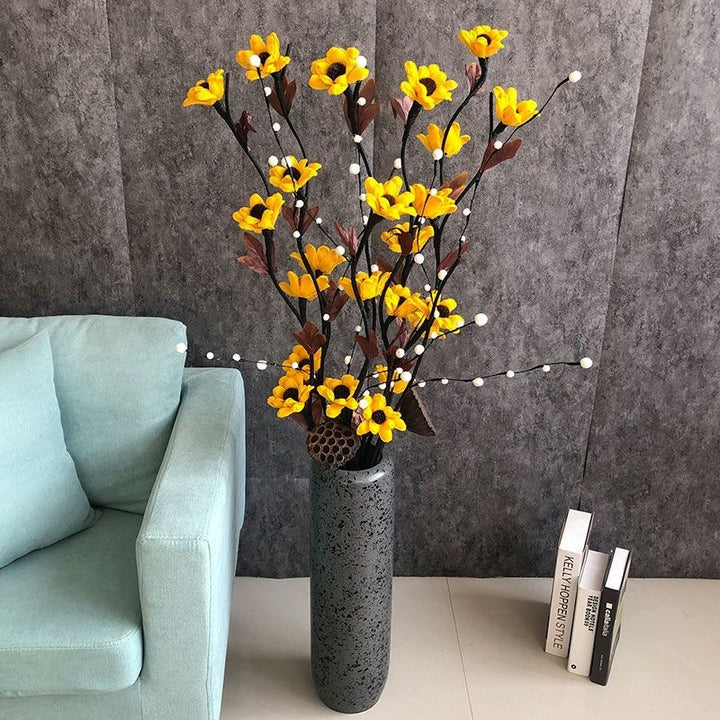 Lifelike Decorative Floral Arrangement