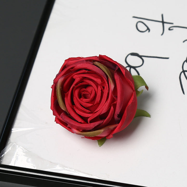 Decorative Satin Rose for Home Decor Display
