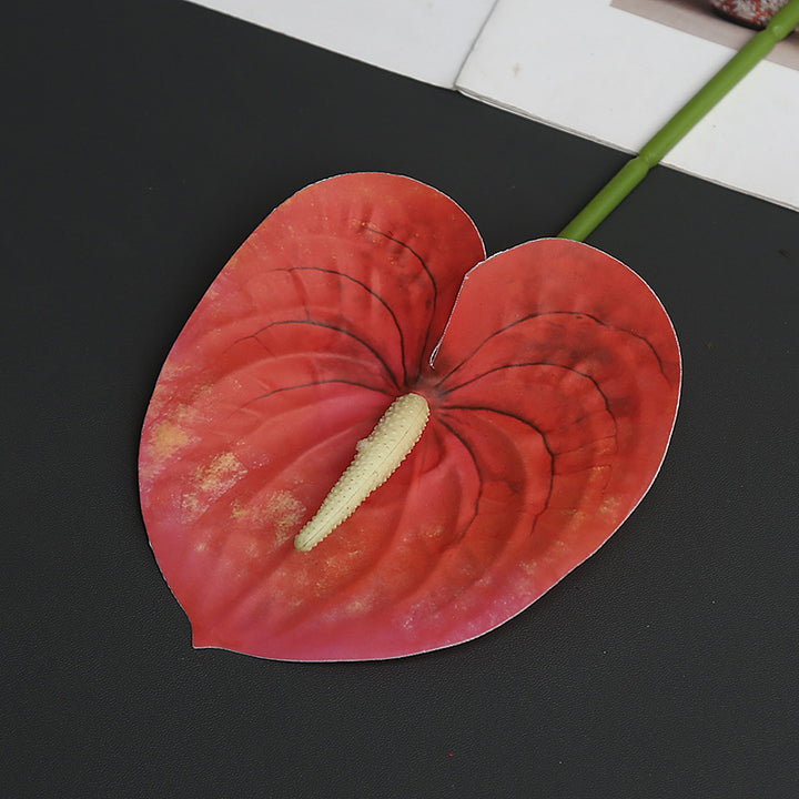 Elegant Faux Anthurium Flower