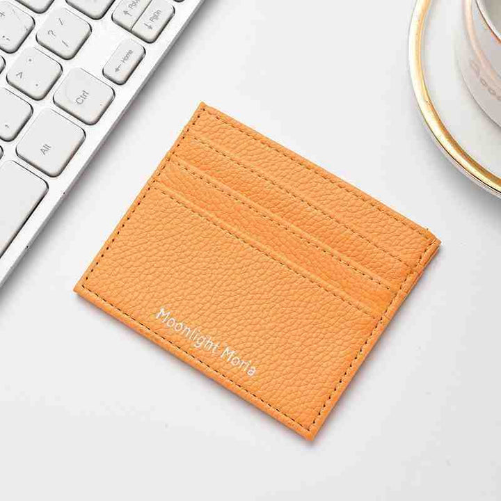 Minimalist Leather Card Holder