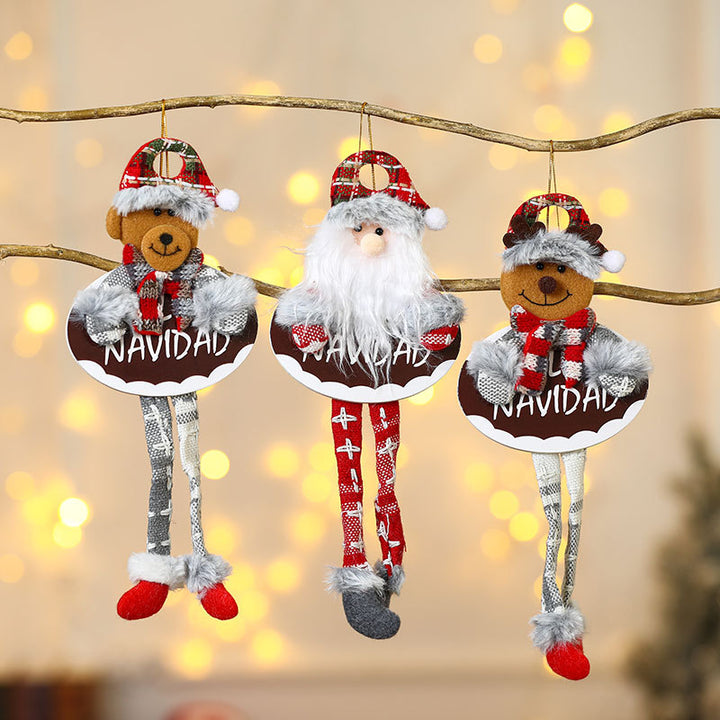 Festive Snowman Shelf Decoration Kalsten