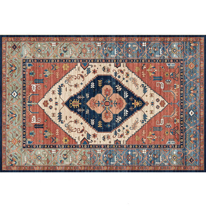 Vintage-Inspired Oriental Area Rug