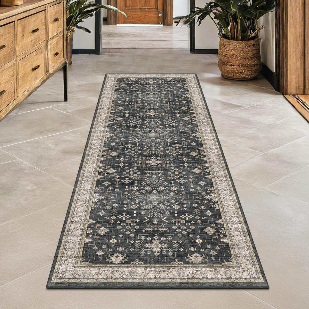 Vintage Floral Runner Carpet Kalsten