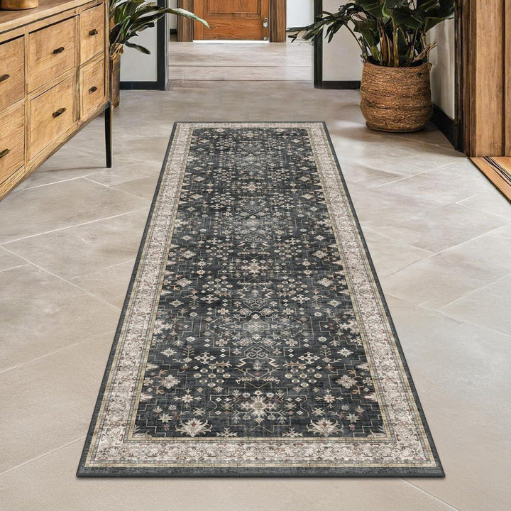 Vintage Floral Runner Carpet Kalsten