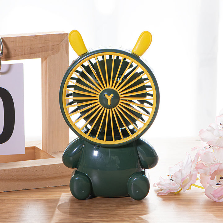 Cute Animal-Themed Mini Desk Fan Kalsten