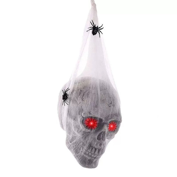 Hanging Scary Skull Decoration