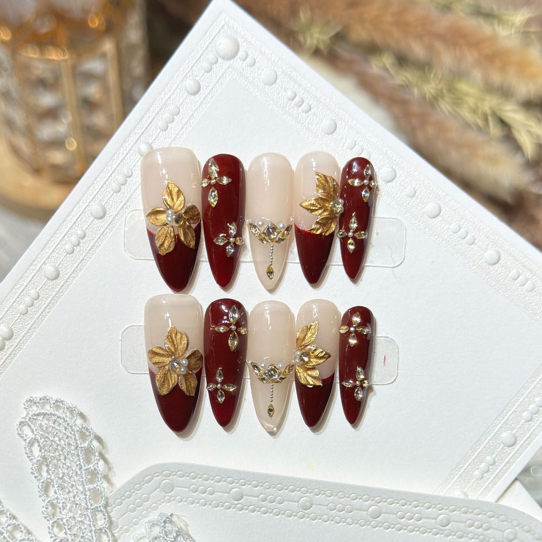 Glamourous Decorative Stiletto Nail Art Kit Kalsten