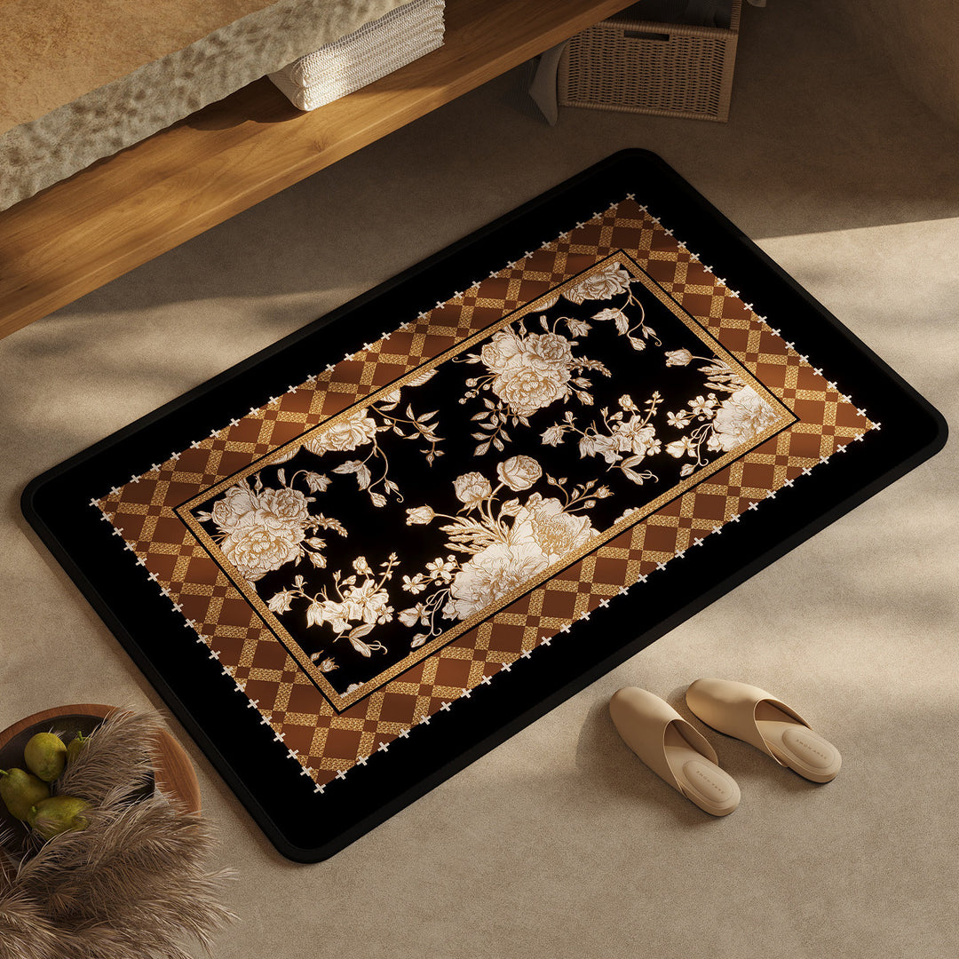 Chic Geometric Design Bath Mat Kalsten