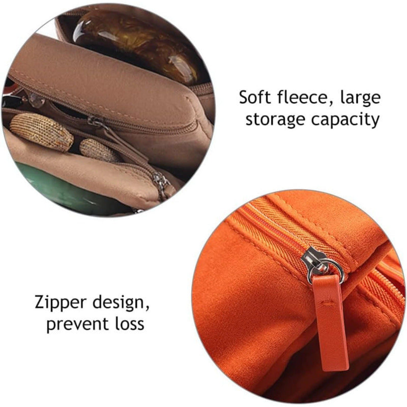 Multifunctional Cosmetic Organizer Bag with Removable Compartments Kalsten