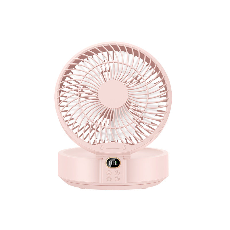 Women's Portable Table Fan with Adjustable Tilt Angle and USB Connection Kalsten