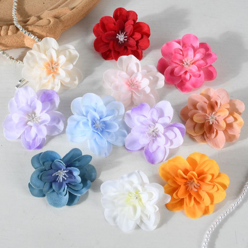 Elegant Floral Hair Clips