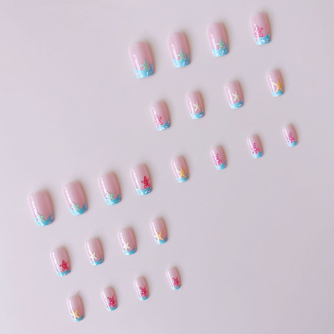 Creative Nail Art Set with Tropical Beach Style Kalsten
