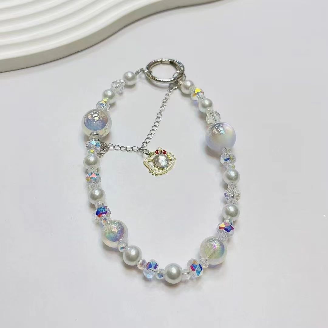 Beaded Charm Keychain Kalsten