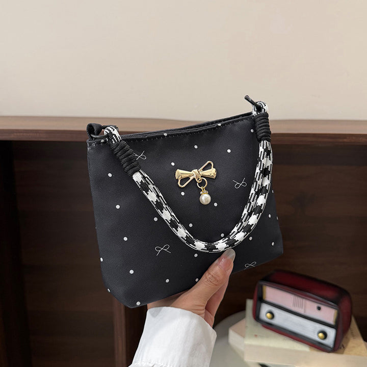 WoElegant Bow-Embellished Mini Crossbody Bag Kalsten