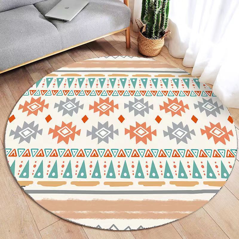 Bohemian Geometric Pattern Area Rug Kalsten
