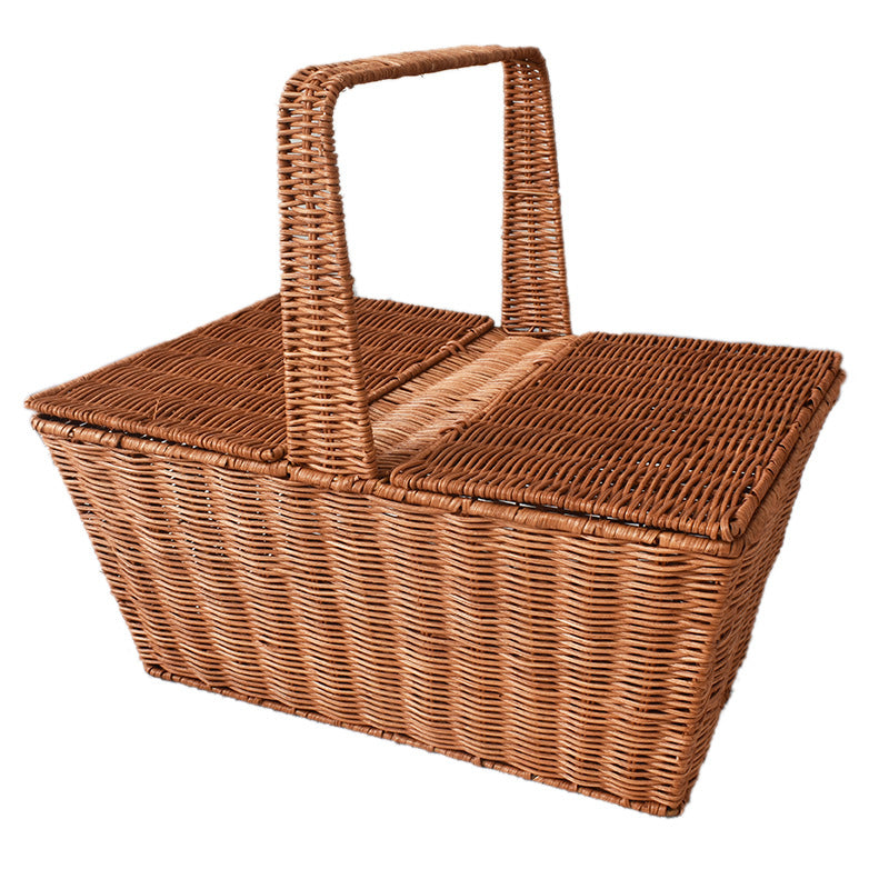 Handcrafted Woven Picnic Storage Basket Kalsten