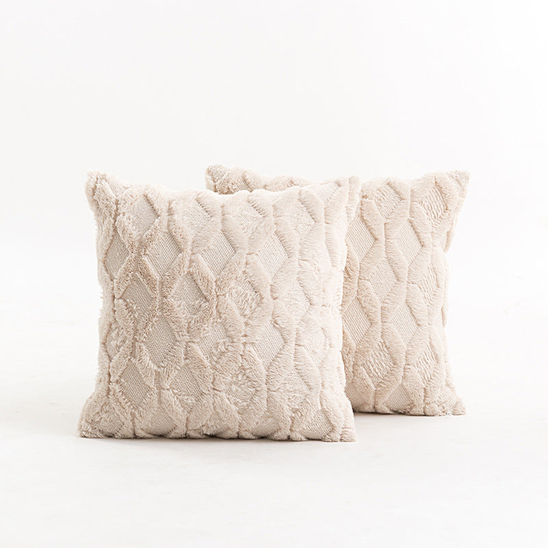 Luxurious Texture Accent Cushion