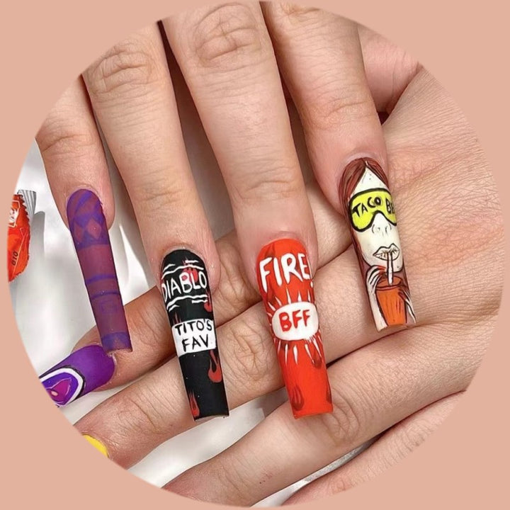 Creative Nail Tips Artificial Nails Kalsten