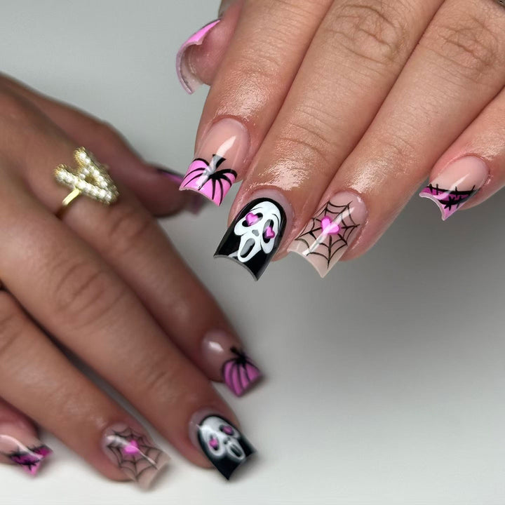 Halloween-Themed Press-On Nail Set Kalsten