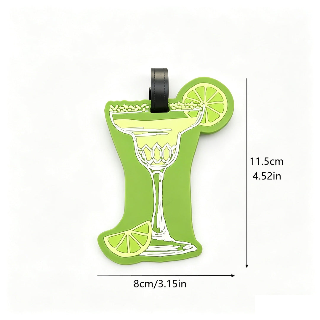 Cocktail Glass Shaped Luggage Tag Kalsten