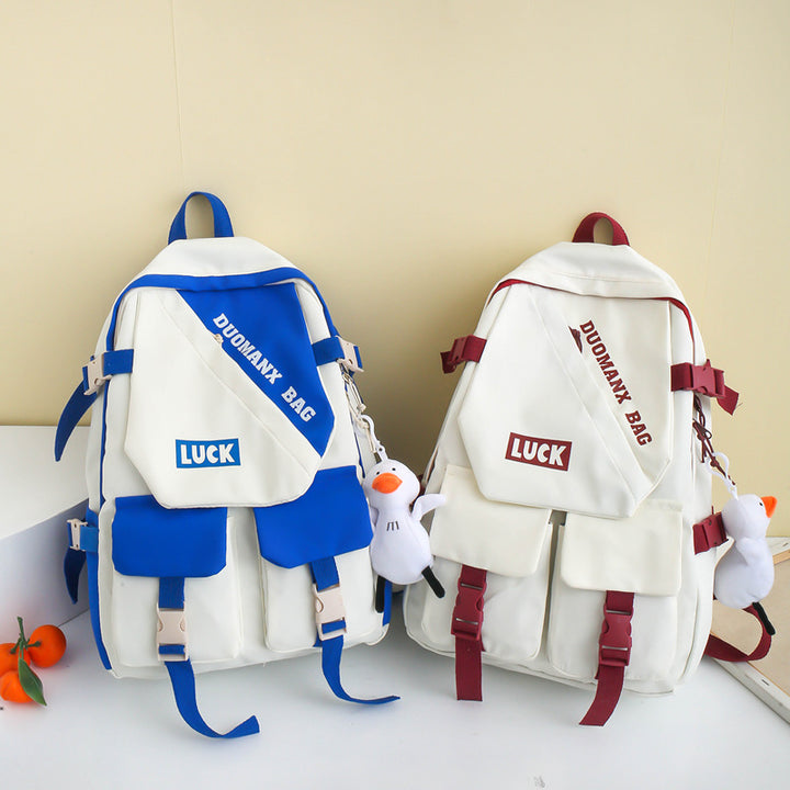 Trendy Multi-Pocket Backpack