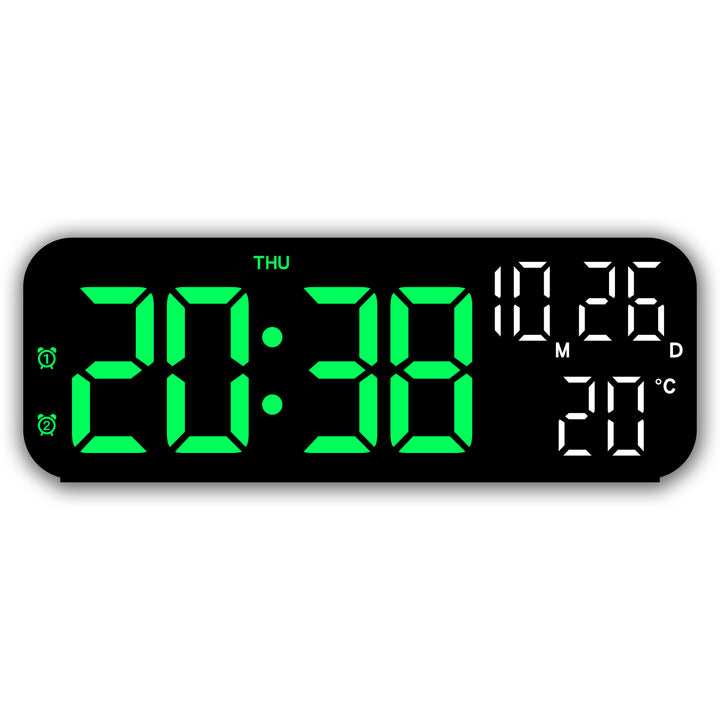 Digital Alarm Clock with Large LED Display and Weather Function Kalsten